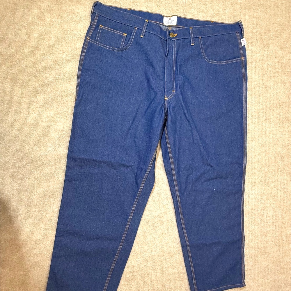 Tyndale FR Flame Resistant Jeans Men Sz 44x30 Relax Fit Carpenter J290T USA NWOT